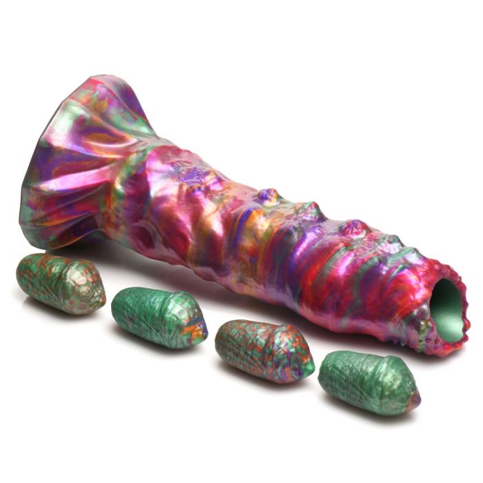 how much are sex toys Fantasy Impregnator Egg Laying Dildo 9.7 Inch main image 0