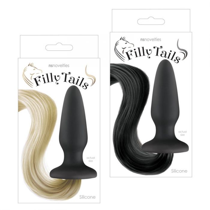 walking with anal plug Kinky Tails Pastel Pony Glass Butt Plug | Discreet Delivery main image 0