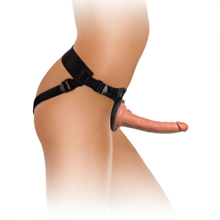King Cock Elite Comfy Silicone Body Dock Kit with 7 Inch Dildo - Femplay -  Bottom Draw - Realitic Strap-Ons Australia