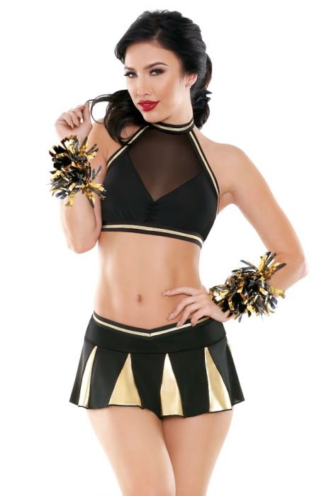 Lingerie | Fantasy Lingerie Play Crowd Pleaser Cheerleader Costume Set | Femplay Sexy Lingerie Online Lingerie | Fantasy Lingerie Play Crowd Pleaser Cheerleader Costume Set | Femplay Sexy Lingerie Online