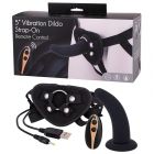 5 Inch Vibration Dildo Strap-On with Remote