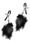 Fetish Fantasy Grey - Feather Nipple Clamps