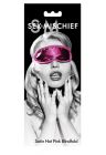 Sex and Mischief Satin Hot Pink Blindfold