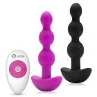 b-Vibe Triplet - Rechargeable Anal Beads with Remote