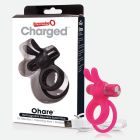 Charged - Ohare Rechargeable Rabbit Vibe Cockring by Screaming O