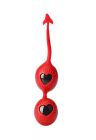 Dare Devils - Red/Black Weighted Duo Balls