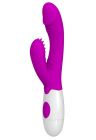 Pretty Love Andre Rabbit Vibrator - (Purple & White)