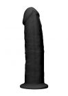 REALROCK Ultra - 6 Inch Dual Density Silicone Dildo - Black
