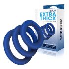 Zolo - Extra Thick Silicone Cock Rings (3-Pack)
