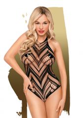 Penthouse Go Hotter Bodystocking Black Front