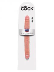 King Cock - 12 in. Slim Double Flesh