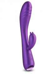Royals - Duchess Rabbit Vibrator (Metallic Purple)