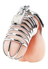 Blue Line Deluxe Chastity Cage