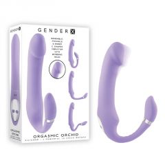 Gender X Orgasmic Orchid Strapless Strap-On with Box