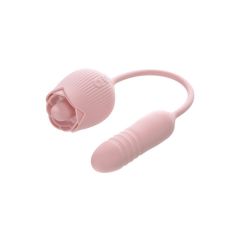 Adam & Eve - Thrust and Tickle Rose Vibrator