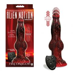 Alien Nation - Fire Dragon Thrusting Dildo