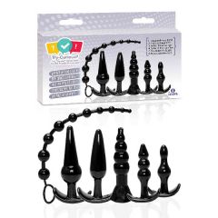 Try-Curious Anal Plug Kit (Black)