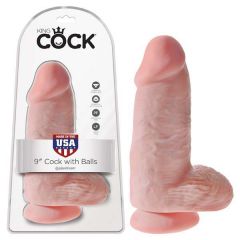 King Cock 9 Inch Chubby Cock Flesh