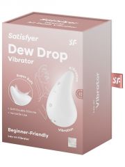 Satisfyer - Dew Drop Clitoral Vibrator (White)