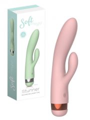 Soft Stunner Rechargeable Rabbit Vibrator by Playful