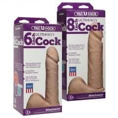 Doc Johnson UltraSKYN Dong Vac-U-Lock Attachment