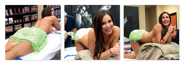Kendra Lust Life Size Pussy and Ass Stroker Molding